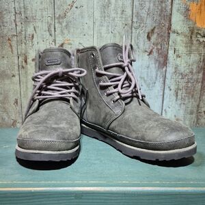 UGG Women's Lace Up Boots in Gray